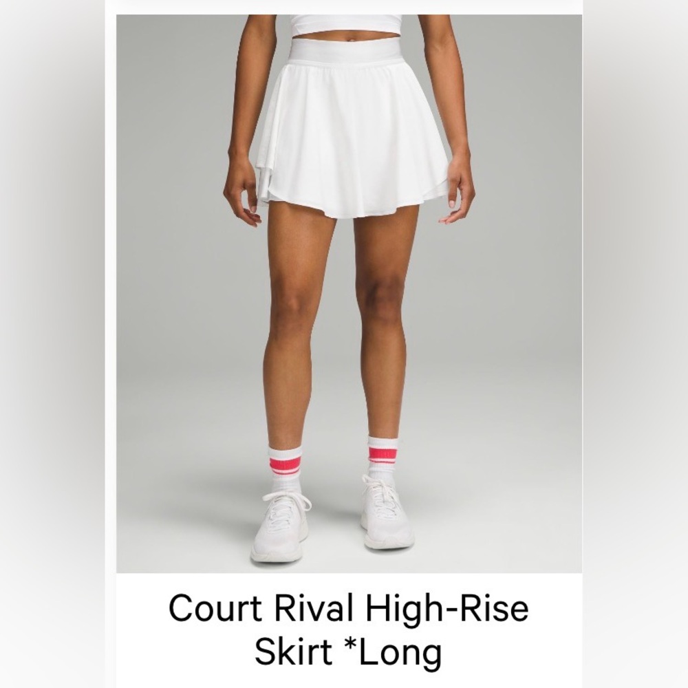 Court Rival High-Rise Skirt Long